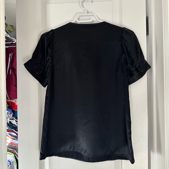 Club Monaco black blouse - Picture 2 of 2